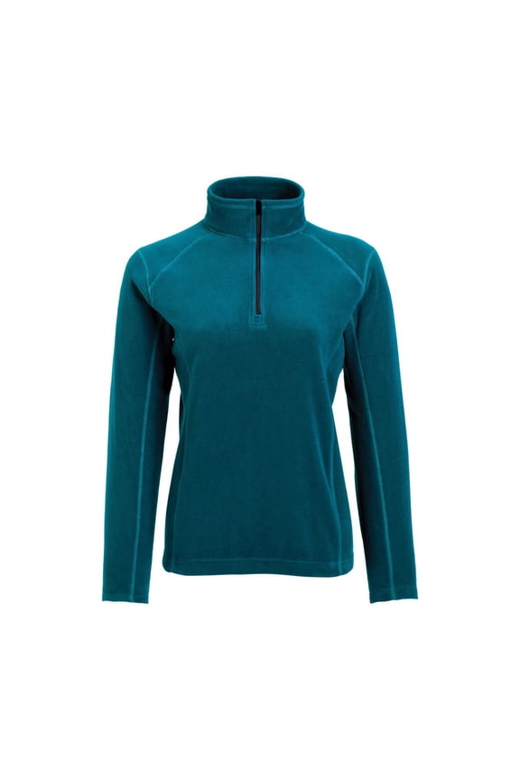 Womens Open Cuffs Lightweight Fleece Sweatshirt