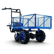 Landworks 48V 2Ah Self-Propelled Electric Utility Wagon - Effortlessly Haul up