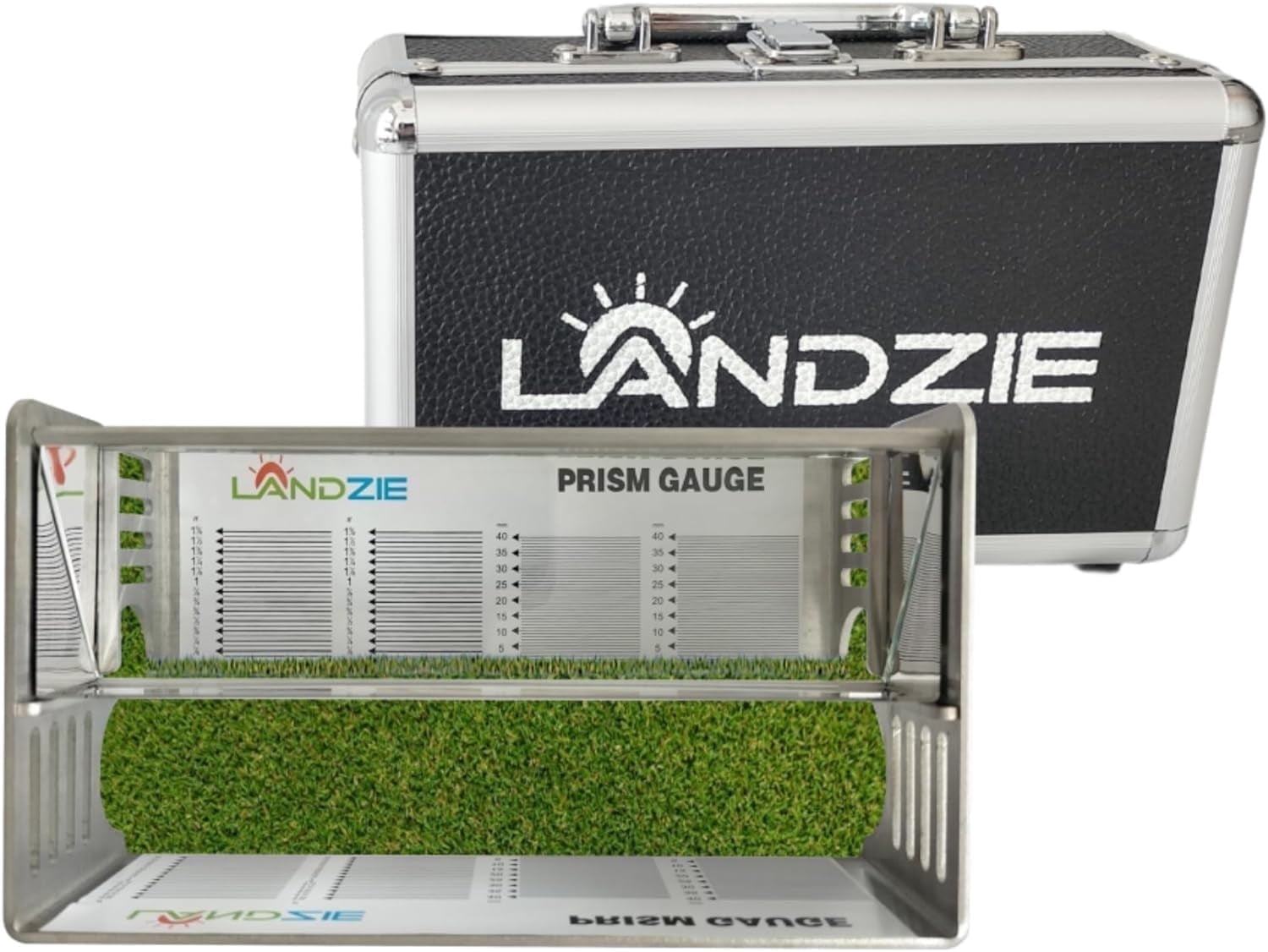 Landzie Prism Grass Height Gauge - Easily Measure The Length of Lawn up ...