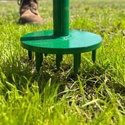 Landzie Spot Seeder Lawn Aerator Tool and Grass Patch Repair Tool - Spike Seeding Tool and Slit Seeder Aerator Lawn Tool for Lawn Repair & Dog Spots Heavy-Duty Spot Aerator
