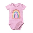 thumbnail image 1 of Landzoo Baby Clothing Toddler Clothes Rainbow Print I LOVE MY ANTIES Baby Playsuit For 0 To 24 Months Baby Cozy Cute Baby Clothes, 1 of 3