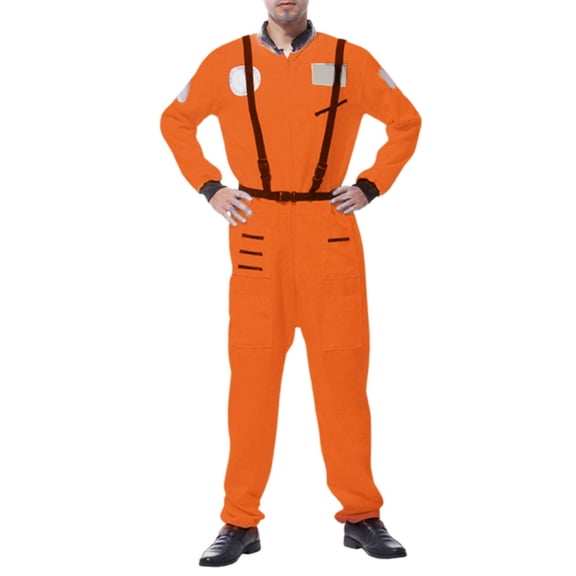 SXcggal Mardi Space Suit Group Party Stage Show Astronaut Versatile Casual Unique Clothes