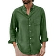 thumbnail image 1 of Landzoo Cardigan T Shirt For ManLong Sleeve Outdoor Loose Fashion T Shirt Stylish Leisure Handsome Men's Shirt, 1 of 8