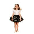 thumbnail image 1 of Landzoo Girls Skirts Solid Color Elastic Waist Tiered Summer Cozy Soft Toddler Kids Girls Flutter Skirt Size 12-24 Months Black, 1 of 8