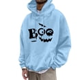 thumbnail image 1 of Landzoo Halloween Hoodies For Men Graphic Print Long Sleeve Hooded Fall Season Tops Men Soft Sweatshirts Size 3XL, 1 of 4