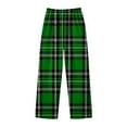 thumbnail image 1 of Landzoo Kids' Fashion Regular Plaid Flannel Pants Casual Loose Cozy Girl Children's Trousers, 1 of 4