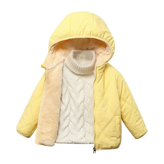 Landzoo Kids Girls Boys Puffer Jacket, Short Padded Winter Jacker, for Baby Casual Down Jacket