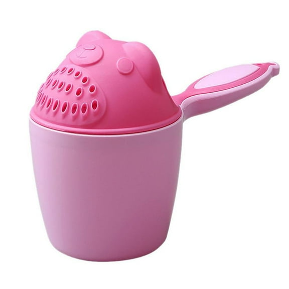 Landzoo One Baby Bath Waterfall Rinser Kids Shampoo Rinse Cup Bath Shower Washing Head Cozy Cute Practical One Size