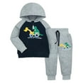 thumbnail image 1 of Landzoo One Baby Boy Clothes Toddler Boys Fall Winter Outfits Dinosaur Print Zipper Hoodie Tops Sweatsuit Pants Set Cute Casual Boy’s Homewaer 12M, 1 of 2