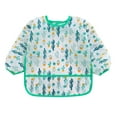 thumbnail image 1 of Landzoo One Baby Boys Girls Long For Cartoon Sleeved Toddler Sleeve Soft Bibs Baby Care Cozy Cute Practical 12-24 Months, 1 of 3