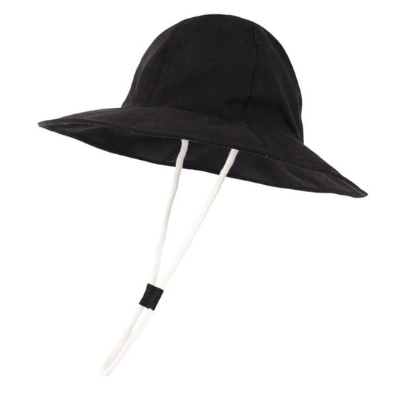 Landzoo One Baby Girl Sun Hat With UPF 50+ Outdoor Adjustable Toddler Beach Hat With Wide Brim Bucket Hats For Kids Cozy Cute Practical 6-12 Months