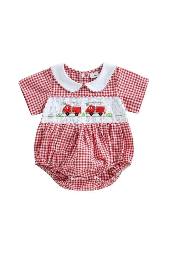 Baby Girls Summer Romper Outfit Soft Sleeveless Jumpsuit With Embroidered Design For Toddler Casual Playwear Casual Stylish Cozy Girl's Dress 6-12 Months