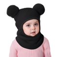 thumbnail image 1 of Landzoo One Baby Warm Knit Earflap Hat With Soft Thermal Winter For Infant Boys Girls Soft Stylish Basic Bomber Hats, 1 of 6