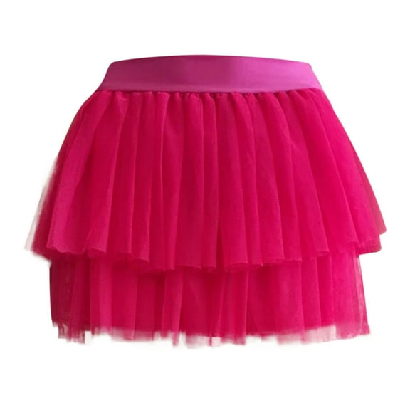 Landzoo One Carnival Ladies Pleated A Line Skirt Mesh Skirt Bustier Skirt Performance Skirt Skirt Princess Skirt Beautiful Cozy Women's Dress