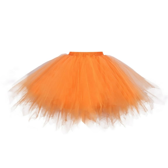 Landzoo One Carnival Women Christmas Dance Party Tulle Skirt Holiday Party TuTu Ballet Skirts Beautiful Stylish Women's Skirt