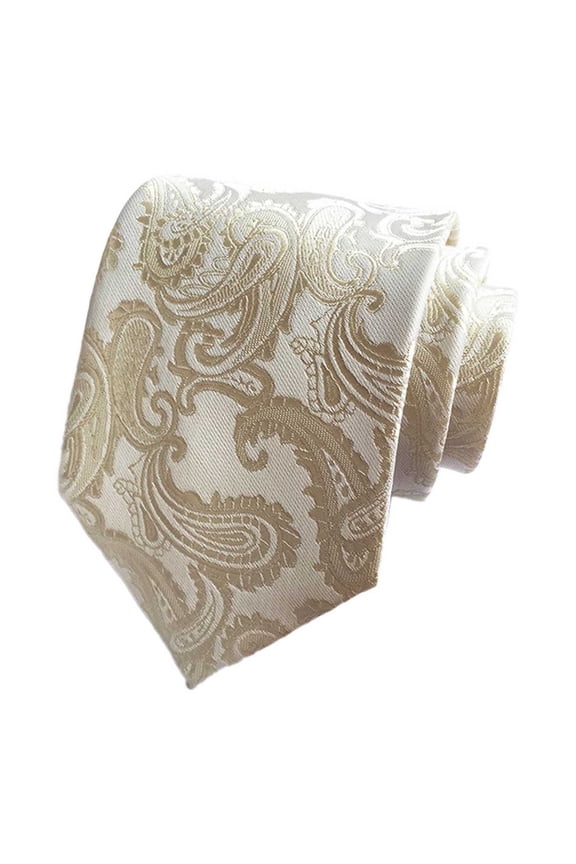Elegant Men's Floral Silk Tie For Wedding Party Business Formal And Casual Occasions Stylish Necktie Accessories Soft Stylish Basic Tie