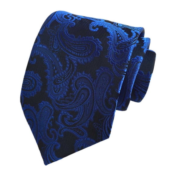 Landzoo One Elegant Men's Floral Silk Tie For Wedding Party Business Formal And Casual Occasions Stylish Necktie Accessories Soft Stylish Basic Tie