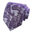 thumbnail image 1 of Landzoo One Elegant Men's Floral Silk Tie For Wedding Party Business Formal And Casual Occasions Stylish Necktie Accessories Soft Stylish Basic Tie, 1 of 2