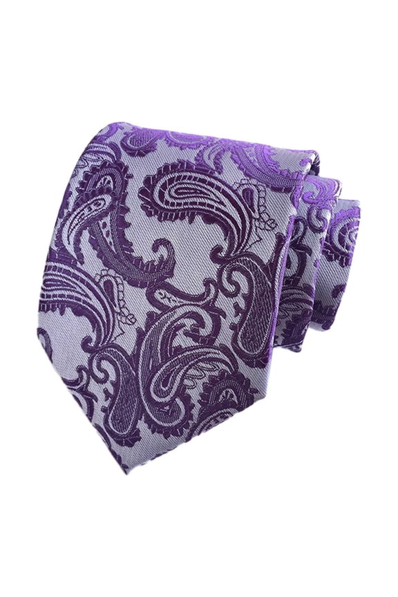 Elegant Men's Floral Silk Tie For Wedding Party Business Formal And Casual Occasions Stylish Necktie Accessories Soft Stylish Basic Tie