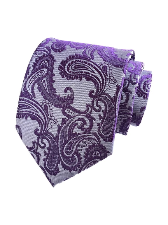 Elegant Men's Floral Silk Tie For Wedding Party Business Formal And Casual Occasions Stylish Necktie Accessories Soft Stylish Basic Tie
