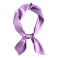 thumbnail image 1 of Angala Elegant Solid Color Square Silk Scarf For Versatile Korean Style Minimalist Fashion For And Summer Seasons Soft Stylish Basic Silk Scarves, 1 of 2