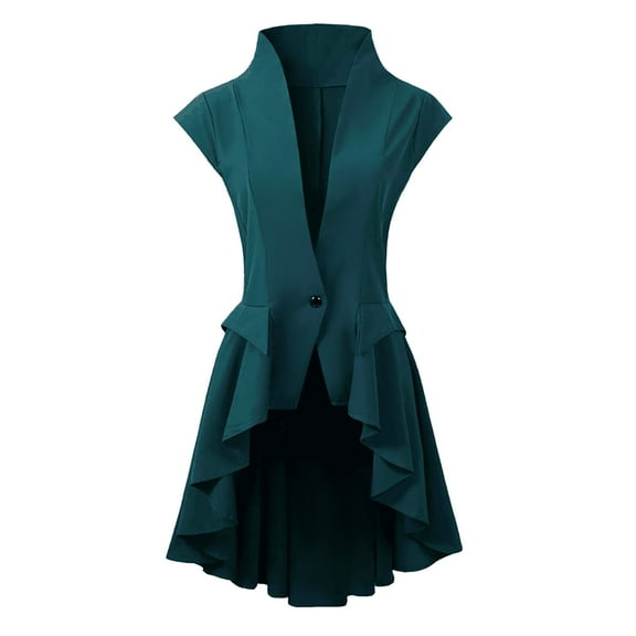 Landzoo One Flock Coat For Women Clothes Outfit Elegant Historical Dress For Stage Performance Soft Stylish Basic Clothes