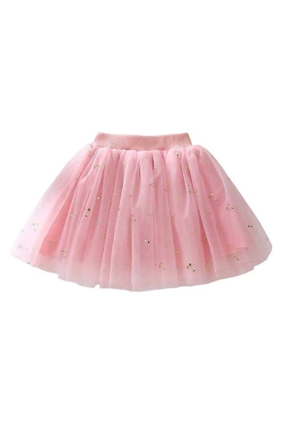 Girls Ballet Dance Tutu Skirt Layered Short Skirt For Performance And Party Wear Soft Beautiful Casual Girl's Dres 3-4 Years