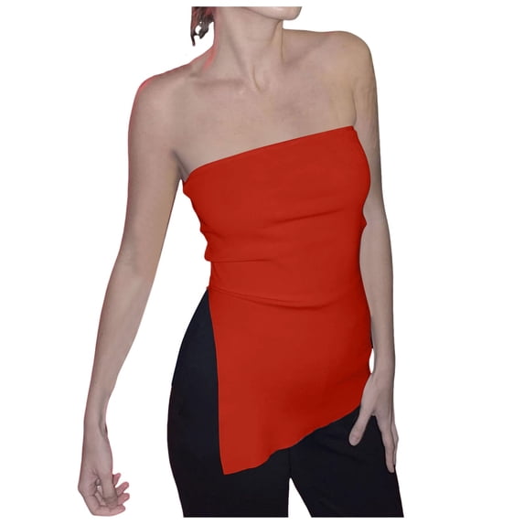 Landzoo One Ladies Strapless Tank Top Cozy Stylish Basic Tube Tops