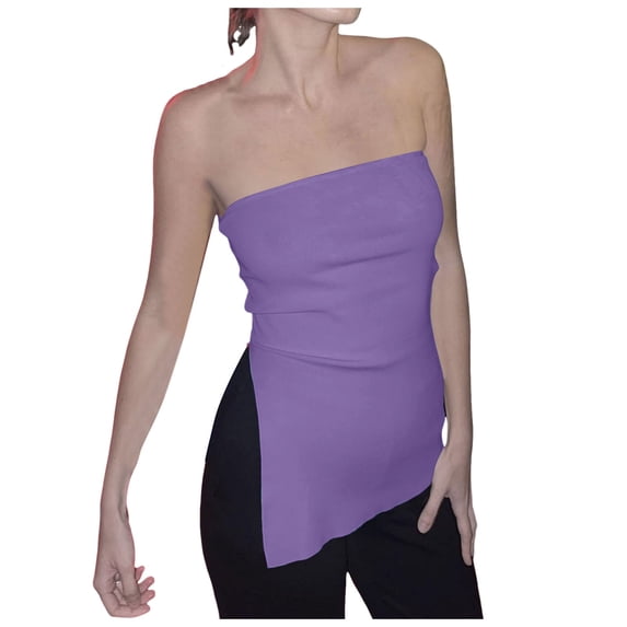 Landzoo One Ladies Strapless Tank Top Cozy Stylish Basic Tube Tops