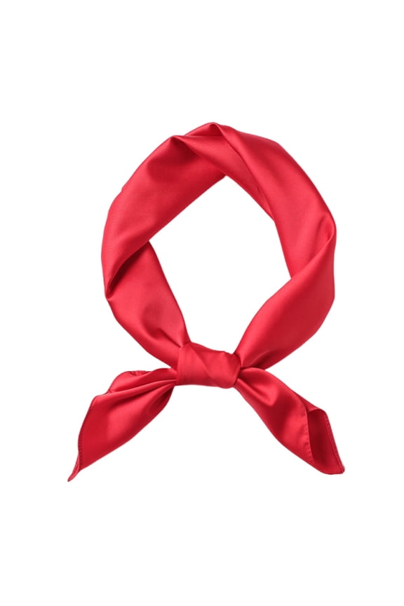 Scarf For Work Holiday Performance And Decoration Versatile Pure Color Neck Scarf All Season Fashion Accessory Soft Stylish Basic Silk Scarves