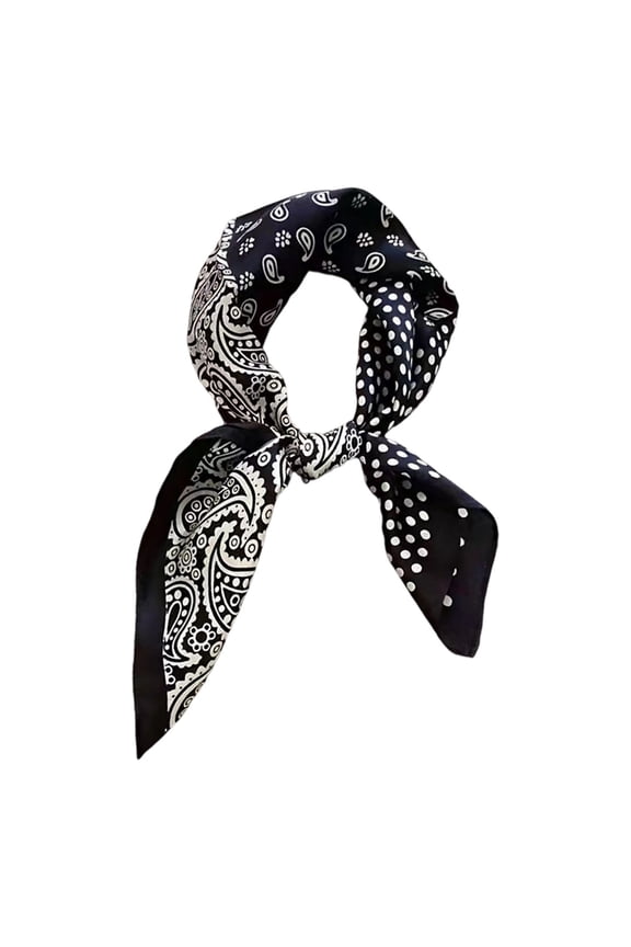 Silk Scarves For Square Neck Scarves Versatile Soft Lightweight Soft Stylish Basic Silk Scarves