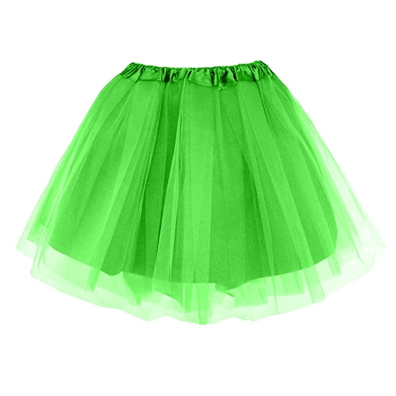 Landzoo One Skirt Three Layer Lined Mesh Skirt Ballet Skirt Skirt Beautiful Stylish Women's Skirt