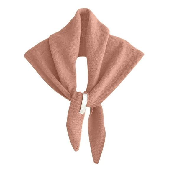 Landzoo One Triangle Scarf Shawl Wrap For Versatile Soft Warm Knitted Fashion Elegant Neckwear Soft Stylish Basic Scarf