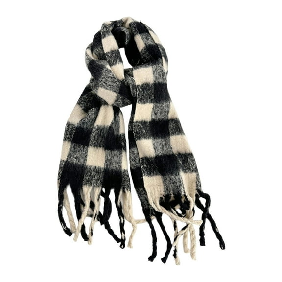 Landzoo One Winter Knit Scarf Hat And For Soft Warm Textured Cozy Design Cold Weather Soft Stylish Basic Scarf Hat & Gloves