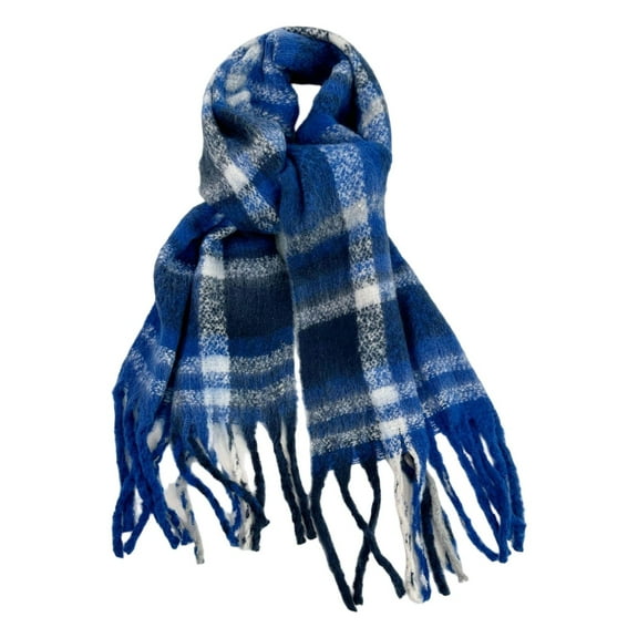 Landzoo One Winter Knit Scarf Hat And For Soft Warm Textured Cozy Design Cold Weather Soft Stylish Basic Scarf Hat & Gloves