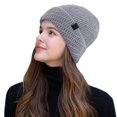 thumbnail image 1 of Landzoo One Winter Warm Daily Fashionable Elastic Casual Slouchy Hat Suitable For Man And Woman Warm Stylish Hats, 1 of 7