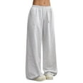thumbnail image 1 of Landzoo One Women's Graphic Baggy Pants Drawstring High Waisted Baggy Sweatpants With Pocket Streetwear Soft Stylish Women's Casual Pants, 1 of 6