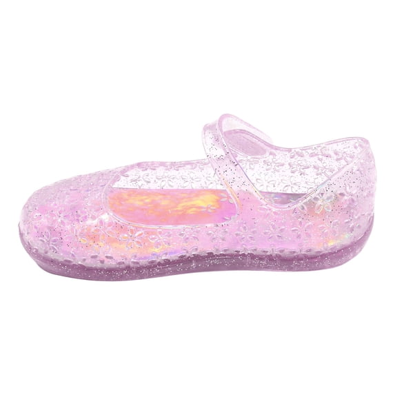 Landzoo Shoes Girls Sandals Jelly Mary Jane Dance Party Shoes For Kids Toddler Soft Breathable Children Choes
