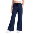 thumbnail image 1 of Landzoo Teen Girls Athletic Pants Flared Leg Sweatpants With Pockets Fall Casual Kid Girls Trousers, 1 of 4