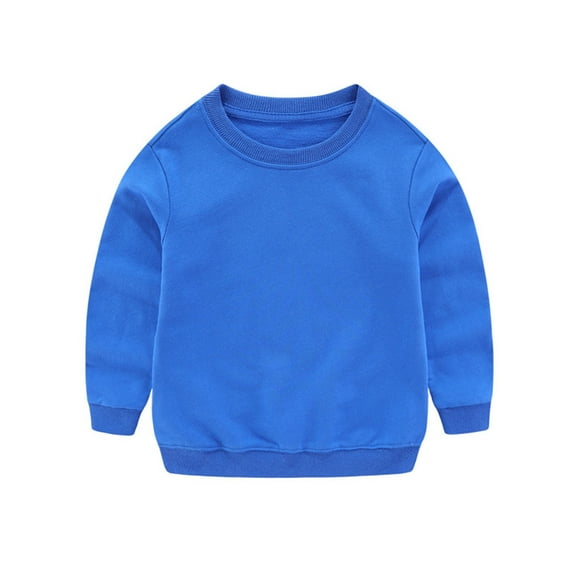Landzoo Toddler Baby Boys Girls Long Sleeve Solid Color Shirt Tops Kids Fall Winter Clothes Warm Lightweight Babys Hoodies