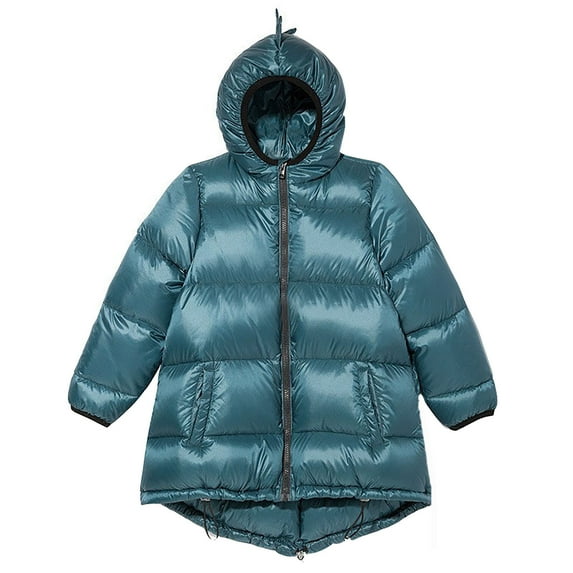 Landzoo Winter Coats Kids Toddler Baby Boys Girls Solid Color Padded Jacket Winter Warm Clothes Outerwear Coat Toddler Outerwear Windproof Warm Coat