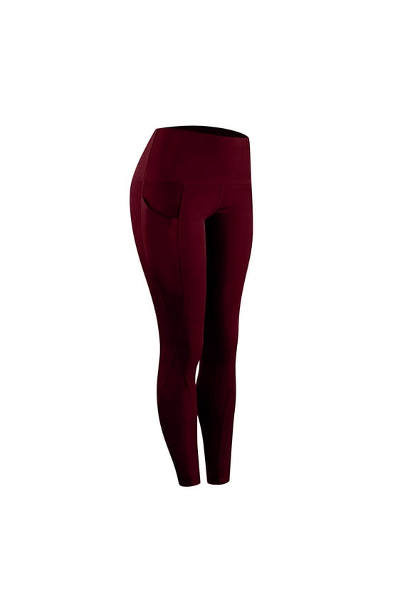 Women Workout Out Pocket Leggings Fitness Sports Running Yoga Athletic Pants Cozy Breathable Sporty Women's Yoga Pants