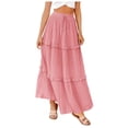 thumbnail image 1 of Landzoo Women's Long Summer Dresses Elegant High Waist Wedding Guest Dresses Flared A Line Midi Dress Comfortable Casual Women's Skirt, 1 of 6