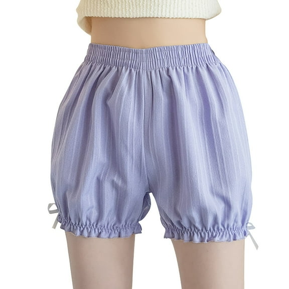 Landzoo Women's Plus Size Breathable Anti Chafe Shorts For Layering Tailored Stretchy Women's Leggings Pants