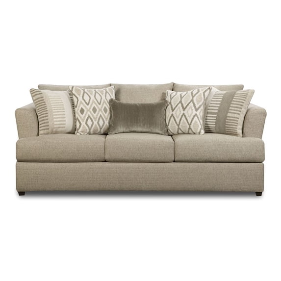 Lane Furniture 8009 Sarasota 22" Traditional Polyester Sofa in Beige