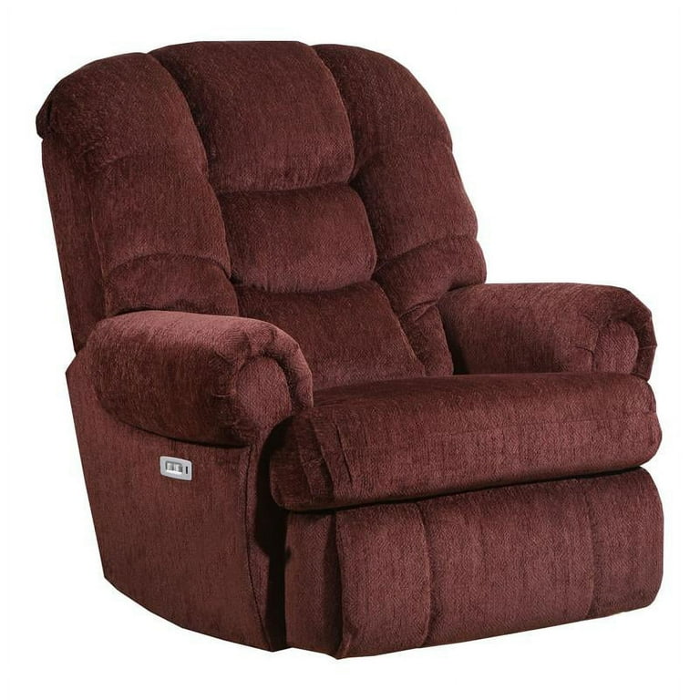 Lane Furniture 4501 Magnus Power Wallsaver Recliner in Torino Wine Red