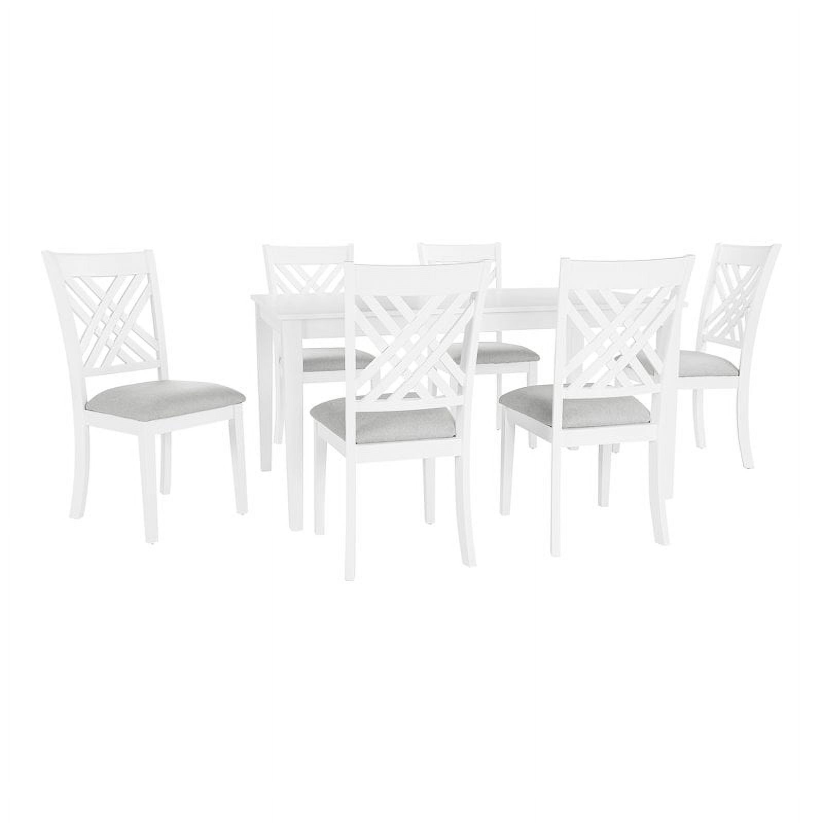 Lane Furniture Kinsey 7Piece Rubberwood and Birch Veneer Dining Set in