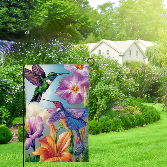 Lane Irises Flag