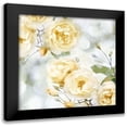 thumbnail image 1 of Lane, Joanna 15x15 Black Modern Framed Museum Art Print Titled - Yellow Rose Garden I, 1 of 5
