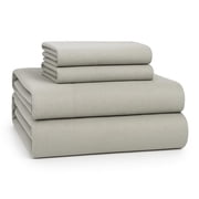 Lane Linen 100% Cotton Queen Flannel Sheet Set - Brushed for Extra Softness - Lightweight & Durable Cotton Flannel Queen Sheet Set - Warm & Cozy Cotton Bed Shee